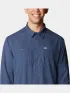 Columbia Silver Ridge Utility Lite Long Sleeve Shirt Férfi Ing 478-Dark Mountain