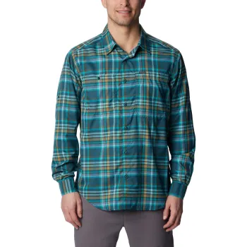Columbia Silver Ridge Utility Lite Plaid Long Sleeve Shirt