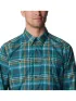 Columbia Silver Ridge Utility Lite Plaid Long Sleeve Shirt Férfi Ing 414-Night Wave