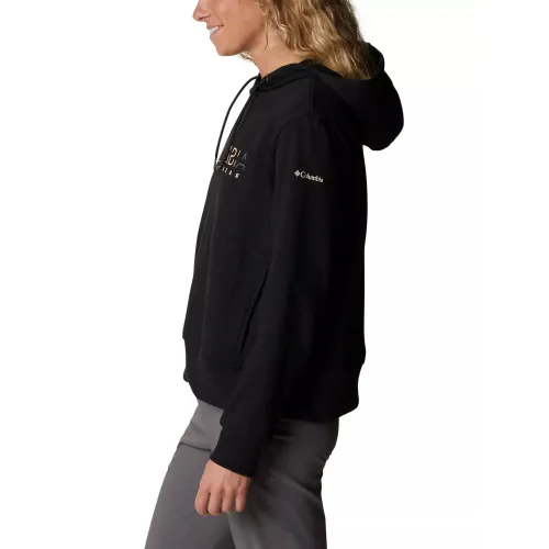 Columbia Columbia Lodge Hoodie Női Pulóver 010-Black
