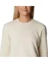 Columbia Columbia Lodge Quilted Crew Női Pulóver 191-Chalk