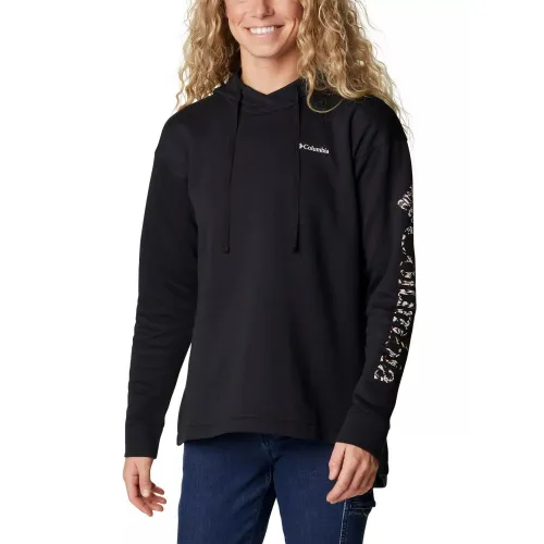 Columbia Columbia Trek Special Graphic Hoodie Női Pulóver 010-Black