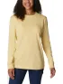 Columbia North Cascades Long Sleeve Tee Női Hosszú ujjú póló 785-Cornstalk