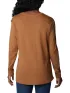 Columbia North Cascades Long Sleeve Tee Női Hosszú ujjú póló 224-Camel Brown
