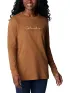Columbia North Cascades Long Sleeve Tee Női Hosszú ujjú póló 224-Camel Brown