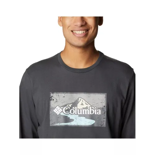 Columbia Csc Seasonal Logo LS Tee Columbia Csc Seasonal Logo LS Tee Férfi Hosszú ujjú póló 011-Shark