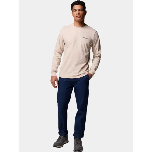 Columbia CSC Seasonal Logo Long Sleeve Tee Férfi Hosszú ujjú póló 280-Dark Stone