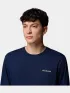 Columbia CSC Seasonal Logo Long Sleeve Tee Férfi Hosszú ujjú póló 469-Collegiate Navy