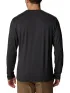 Columbia Tech Trail Long Sleeve Graphic Férfi Sport felső 014-Black