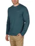 Columbia Tech Trail Long Sleeve Graphic Férfi Sport felső 414-Night Wave