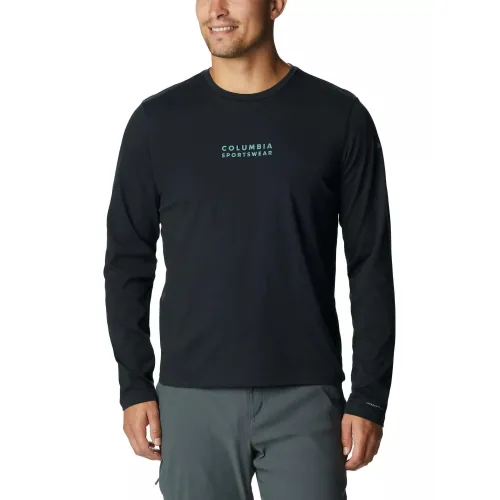 Columbia Csc Alpine Way II LS Tee Férfi Hosszú ujjú póló 010-Black