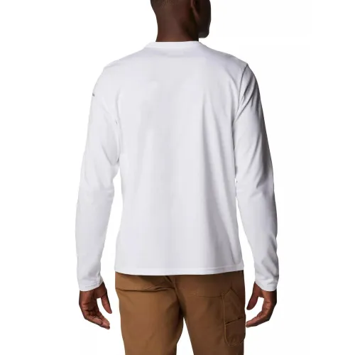 Columbia Csc Alpine Way II LS Tee Férfi Póló 101-White