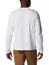 Columbia Csc Alpine Way II LS Tee Férfi Póló 101-White