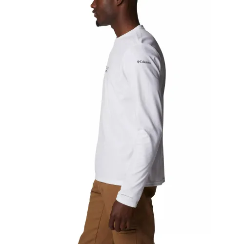 Columbia Csc Alpine Way II LS Tee Férfi Póló 101-White