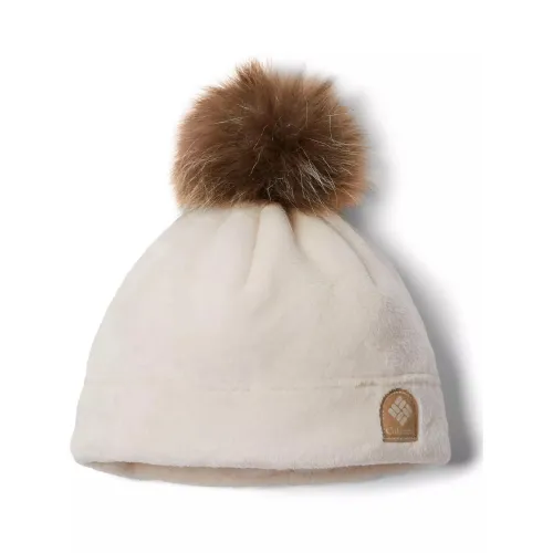 Columbia Fire Side Plush Beanie Női Sapka 191-Chalk