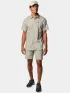 Columbia Silver Ridge Utility Lite Novelty Short Sleeve Shirt Férfi Ing 348-Safari