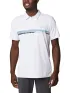 Columbia Columbia Hike Novelty Polo Columbia Columbia Hike Novelty Polo Férfi Galléros póló 100-White