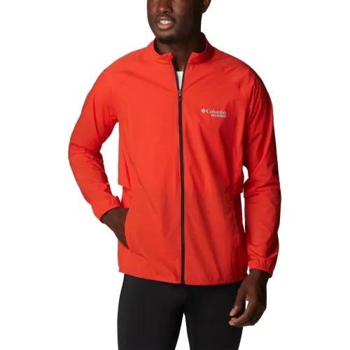 Columbia M Endless Trail Wind Shell Férfi Futó Kabát 839-Spicy