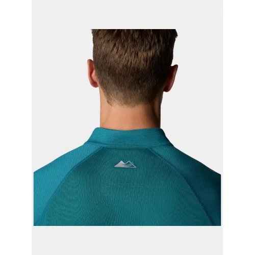 Columbia M Endless Trail 1/2 Zip Mesh Long Sleeve Columbia M Endless Trail 1/2 Zip Mesh Long Sleeve Férfi Hosszú ujjú póló 364-River Blue
