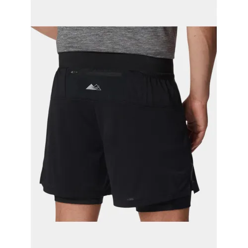 Columbia M Endless Trail 2in1 Short Férfi Rövidnadrág 010-Black