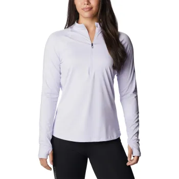 Columbia W Endless Trail 1/2 Zip Mesh Long Sleeve
