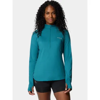 Columbia W Endless Trail 1/2 Zip Mesh Long Sleev