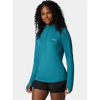 Columbia W Endless Trail 1/2 Zip Mesh Long Sleev