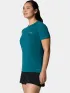 Columbia W Endless Trail Running Tech Tee Női Fitness felső 364-River Blue