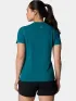 Columbia W Endless Trail Running Tech Tee Női Fitness felső 364-River Blue