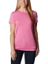 Columbia Leslie Falls Short Sleeve Shirt Női Sport felső 679-Wild Rose