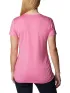 Columbia Leslie Falls Short Sleeve Shirt Női Sport felső 679-Wild Rose
