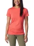 Columbia Leslie Falls Short Sleeve Női Sport felső 608-Juicy