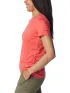 Columbia Leslie Falls Short Sleeve Női Sport felső 608-Juicy