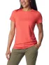 Columbia Leslie Falls Short Sleeve Női Sport felső 608-Juicy