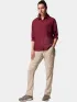 Columbia Silver Ridge Utility Long Sleeve Shirt Női Ing, Blúz 624-Rich Wine