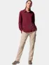 Columbia Silver Ridge Utility Long Sleeve Shirt Női Ing, Blúz 624-Rich Wine