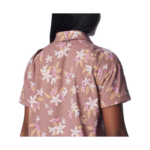 Columbia Silver Ridge Utility Short Sleeve Shirt Női Ing, Blúz 609-Fig