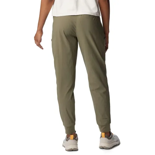 Columbia Leslie Falls Jogger Női Túranadrág, esőnadrág 397-Stone Green