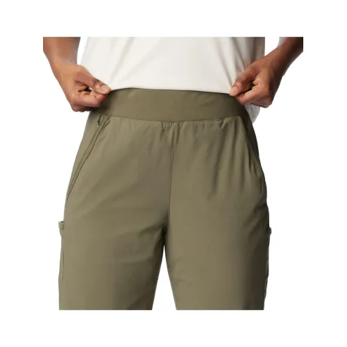 Columbia Leslie Falls Jogger Női Túranadrág, esőnadrág 397-Stone Green
