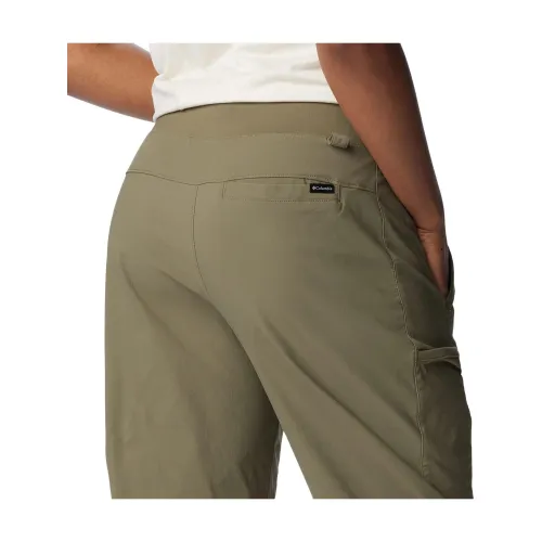 Columbia Leslie Falls Jogger Női Túranadrág, esőnadrág 397-Stone Green