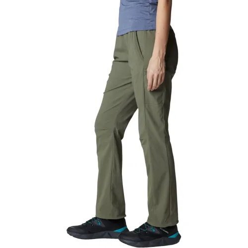 Columbia Leslie Falls Pant Női Túranadrág, esőnadrág 397-Stone Green
