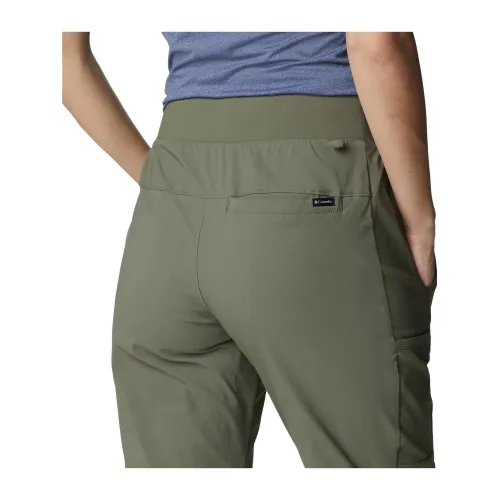 Columbia Leslie Falls Pant Női Túranadrág, esőnadrág 397-Stone Green