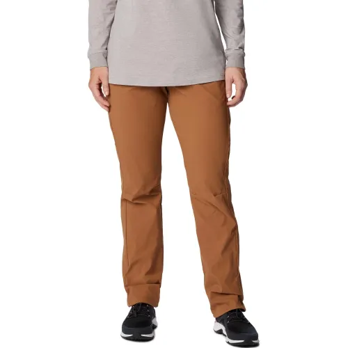 Columbia Leslie Falls Pant Női Túranadrág, esőnadrág 224-Camel Brown