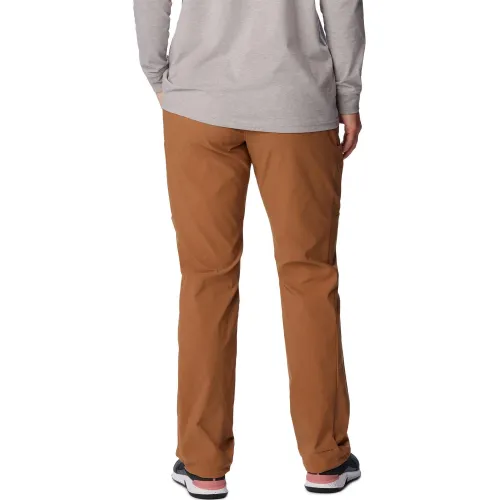Columbia Leslie Falls Pant Női Túranadrág, esőnadrág 224-Camel Brown