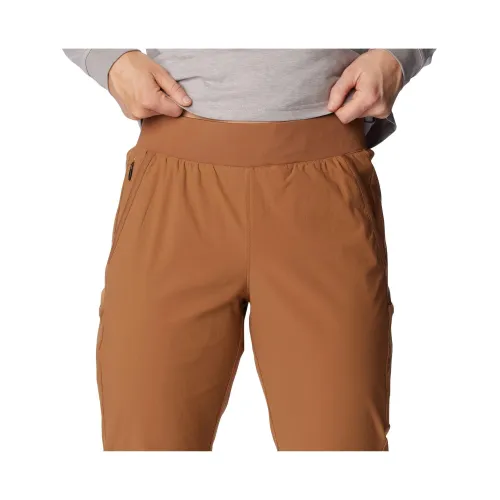 Columbia Leslie Falls Pant Női Túranadrág, esőnadrág 224-Camel Brown