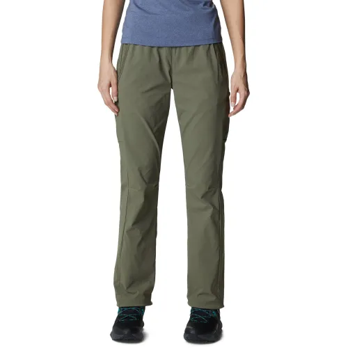 Columbia Leslie Falls Pant Női Túranadrág, esőnadrág 397-Stone Green