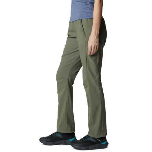 Columbia Leslie Falls Pant Női Túranadrág, esőnadrág 397-Stone Green