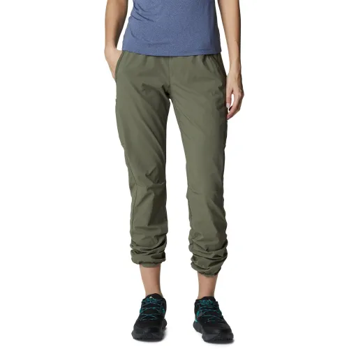 Columbia Leslie Falls Pant Női Túranadrág, esőnadrág 397-Stone Green
