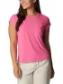 Columbia Boundless Trek Short Sleeve Tee Női Póló 656-Wild Geranium