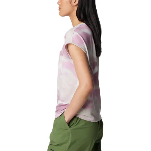 Columbia Boundless Trek Short Sleeve Tee Női Póló 562-Cosmos
